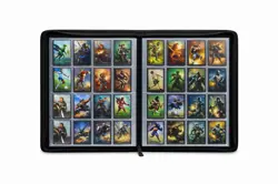 16 Pocket Trading Card Binder Zippered 1024 Capacity Black NEW Sealed - Image 2