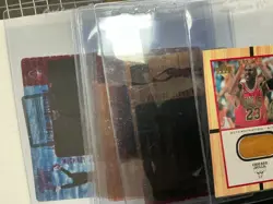 Lot of (6) Assorted Michael Jordan Jumbo Raw Cards - Image 1