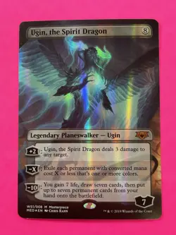 Ugin, the Spirit Dragon Foil English Mythic Edition Card MTG Magic The Gathering - Image 1