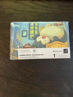 Pokemon Center X Van Gough Museum: Munchlax and Snorlax Double Deck Card Box⭐✅ - Image 1