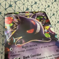 Pokemon Gengar EX Ultra Rare Holo 34/119 170 HP XY Phantom Forces Card - Image 2