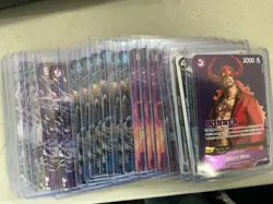 Lot of (18) Assorted One Piece Cards w/ Crocodile Kaido Jack - Image 1