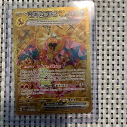 Pokemon TCG Charizard EX Hyper Rare Holo Card 228/197 Sv03: Obsidian Flames - Image 1