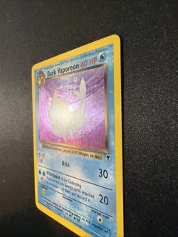 Dark Vaporeon 9/110 Legendary Collection 2002 Holo Nintendo Pokemon Card TCG - Image 3