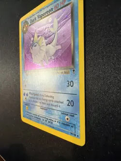 Dark Vaporeon 9/110 Legendary Collection 2002 Holo Nintendo Pokemon Card TCG - Image 4