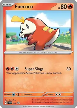 Fuecoco Promo SV: Scarlet & Violet Promo Cards 002 LP - Image 1