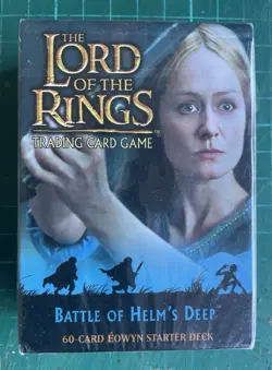 Lord Of The Rings TCG Battle of Helm’s Deep Eowyn 60 Card Starter Deck Sealed - Image 1