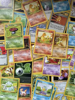 Vintage Pokemon Cards Bundle x 100 including base set 1999 WOTC - Image 3