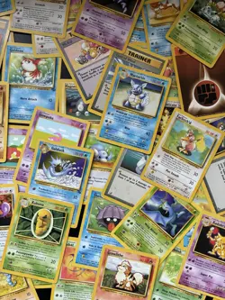 Vintage Pokemon Cards Bundle x 100 including base set 1999 WOTC - Image 4