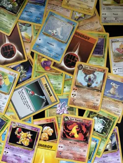 Vintage Pokemon Cards Bundle x 100 including base set 1999 WOTC - Image 5