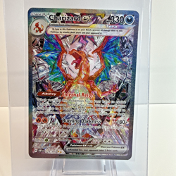 2023 POKEMON OBSIDIAN FLAMES 223/197 CHARIZARD ex SIR MINT - Image 1