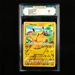 TQG 9 MINT 2017 Pokemon ENG Pikachu 30/111 C - Image 1