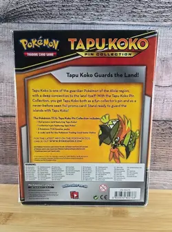 Pokemon TCG: Tapu Koko Pin Collection Box - Brand New Factory Sealed - Fast Ship - Image 2