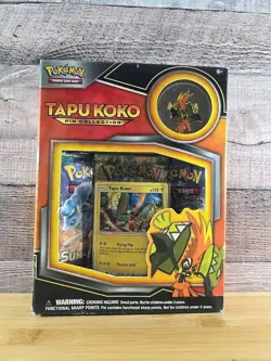 Pokemon TCG: Tapu Koko Pin Collection Box - Brand New Factory Sealed - Fast Ship - Image 4