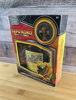 Pokemon TCG: Tapu Koko Pin Collection Box - Brand New Factory Sealed - Fast Ship - Image 5