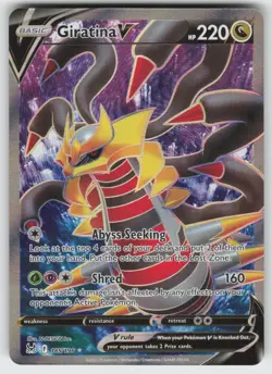 Giratina V (Full Art) Ultra Rare SWSH11: Lost Origin 185/196 Pokemon - Image 1