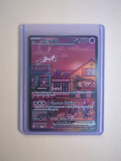 151 Mew EX SVP 053 Black Star Promo Scarlet & Violet Pokemon TCG - Image 1