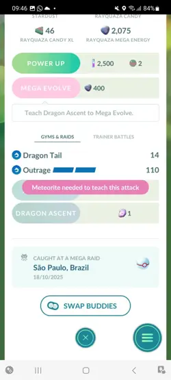 Pokemon Go Shiny Legendary Rayquaza - Image 2