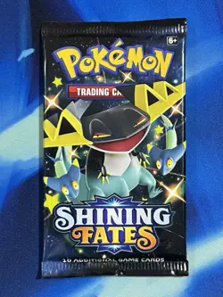 Pokemon 2020 Sword & Shield Shining Fates Booster Pack Lot X4 Artset Nm Mint - Image 4