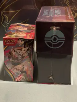 Pokemon Phantasmal Flames Booster Box! Pokemon Center ETB + Charizard UPC! TCG - Image 4