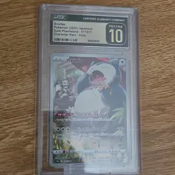 Pokemon TCG Snorlax 077/071 Dark Phantasma Japanese Character Rare Holo CGC 10 - Image 1