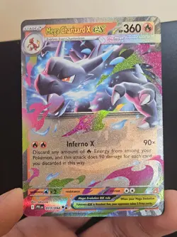 Pokemon TCG - Mega Charizard X ex 013/094 Me02: Phantasmal Flames Holo - Image 5
