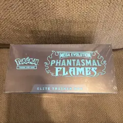 Pokemon TCG Mega Evolution Phantasmal Flames ETB Elite Trainer Box! SEALED! NEW! - Image 5