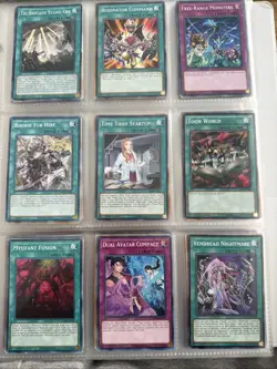 Yugioh Legendary Collection Binder FULL Collection Card Lot New & Old See Pics!! - Image 1