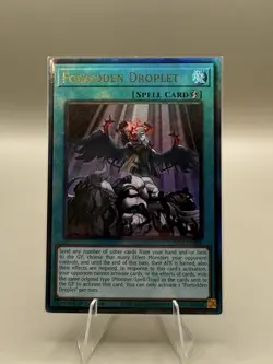 Yugioh! Forbidden Droplet - RA01-EN064 - Prismatic Ultimate Rare - 1st Edition - Image 1