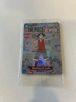 One Piece US Voyage College Basketballs PROMO *SEALED* - Image 1