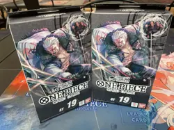 (2) One Piece Black Smoker Starter Deck (ST-19) Brand New Sealed With PRB01 Pack - Image 1