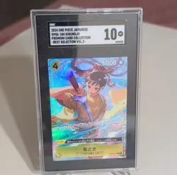Bandai One Piece CCG Kikunojo OP06-104 Best Selection Vol.2 SGC 10 - Image 1