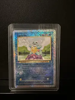Pokemon Cards: Legendary Collection Reverse Holo: Squirtle 95/110 - Image 1