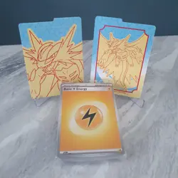 Pokemon TCG Scarlet and Violet Paradox Rift Bundle Sealed Energy Cards Dividers - Image 1