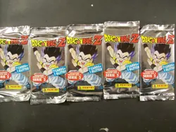 Dragonball Z Panini Silver 1989 5 packs dragon ball 8 cards per pack Series 2 - Image 1