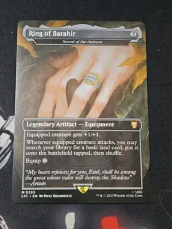 Ring of Barahir - Sword of the Animist M Commander: The Lord of the Rings: Tales - Image 1