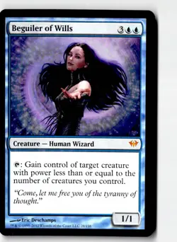 Beguiler of Wills 28 Mythic Dark Ascension Magic: The Gathering Lightly Played - Image 1