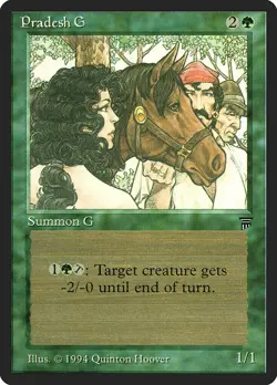 MTG Pradesh G | Legends | Moderately Played MP Magic the Gathering - Image 1