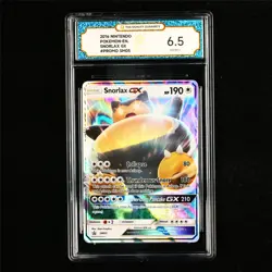 TQG 6.5 EX-MT+ 2016 Pokemon ENG Snorlax GX SM05 Promo - Image 2