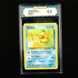 TQG 8.5 NM-MT+ 1999 Pokemon ENG Psyduck 53/62 C - Image 1