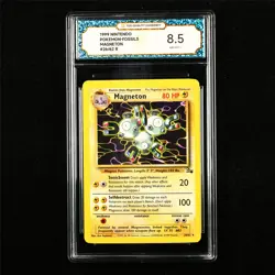 TQG 8.5 NM-MT+ 1999 Pokemon ENG Magneton 26/62 R - Image 1