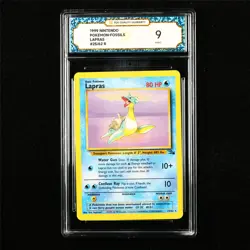 TQG 9 MINT 1999 Pokemon ENG Lapras 25/62 R - Image 1