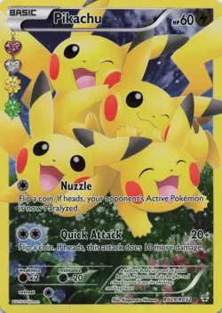 Pokemon - Pikachu (Full Art) Generations: Radiant Collection #RC29/RC32 LP/DMG - Image 1