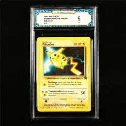 TQG 5 EX 1999 Pokemon ENG Pikachu #4 PROMO - Image 1