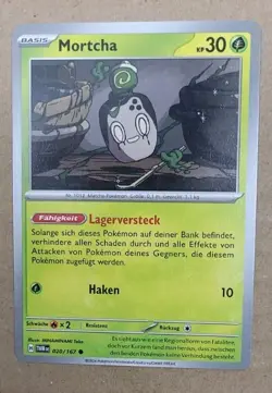 Pokemon Karte: Mortcha 020/167 Maskerade im Zwielicht TWM Deutsch NM - Image 1