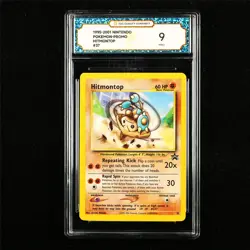 TQG 9 MINT 2001 Pokemon ENG Hitmontop #37 PROMO - Image 1