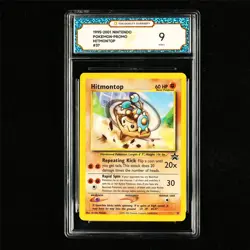 TQG 9 MINT 2001 Pokemon ENG Hitmontop #37 PROMO - Image 2