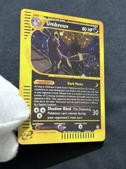 Umbreon Aquapolis E-series 2003 H29/H32 Pokemon Rare Vintage FANMADE/ARTCARD - Image 3