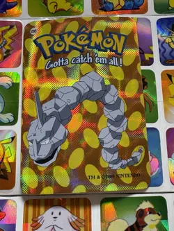 Pokemon 151 Vintage Pocket Monsters Vending HOLO Prism Sticker 2000 Nintendo - Image 3