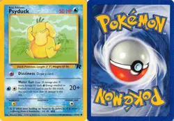Psyduck 65/82 Common Team Rocket Pokemon LP - Image 3